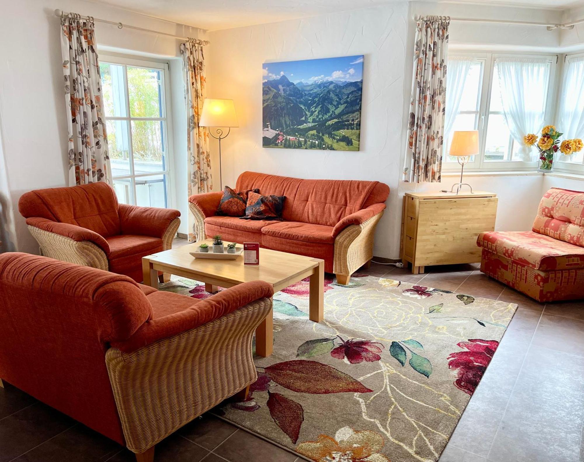 Ferienwohnung Garten Eden Sommer-Hornerbahnen Kostenlos Bolsterlang Dış mekan fotoğraf