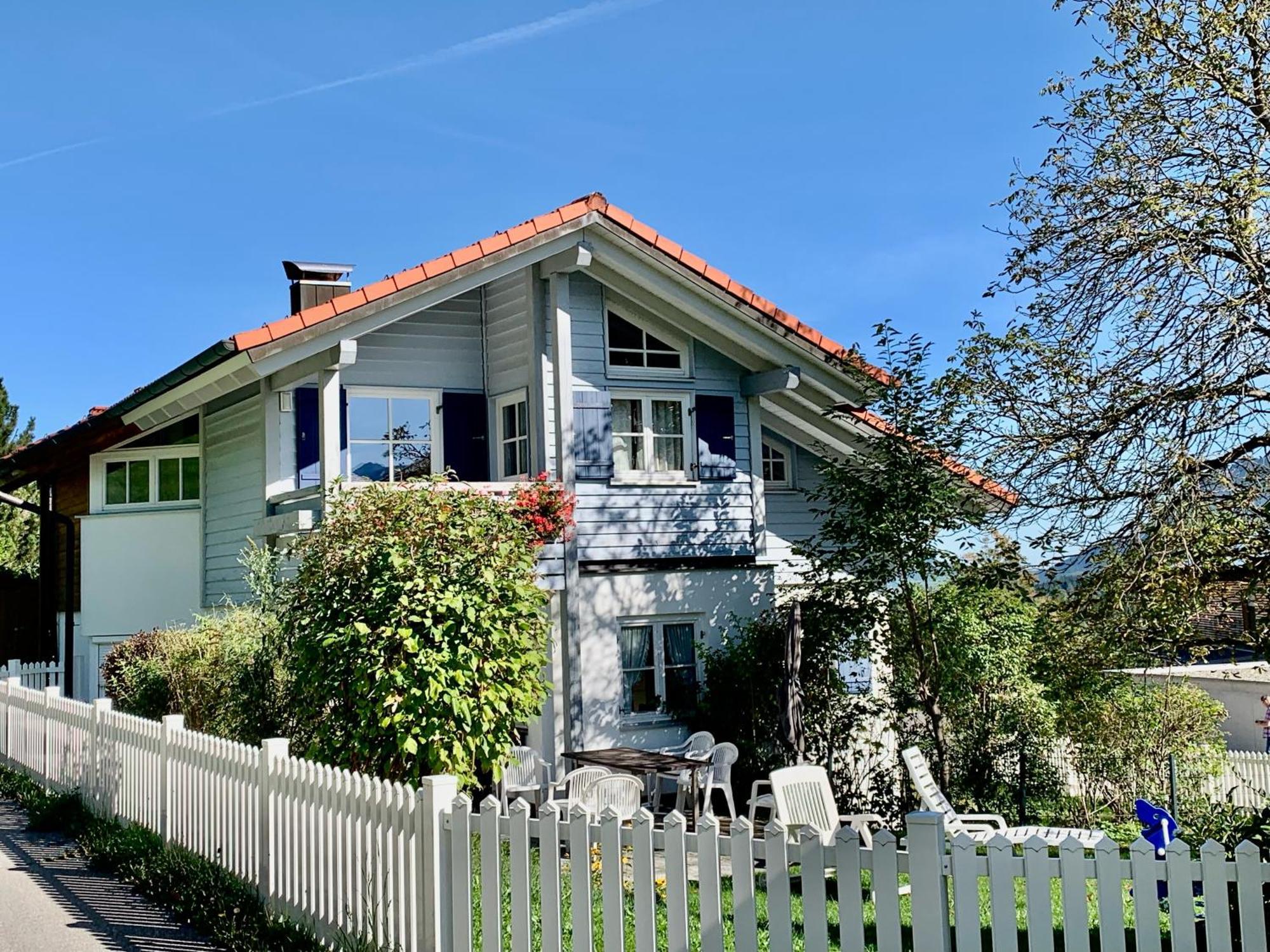 Ferienwohnung Garten Eden Sommer-Hornerbahnen Kostenlos Bolsterlang Dış mekan fotoğraf